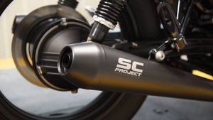 SC-Project Racer Conical mufflers pair for Moto Guzzi V7 III