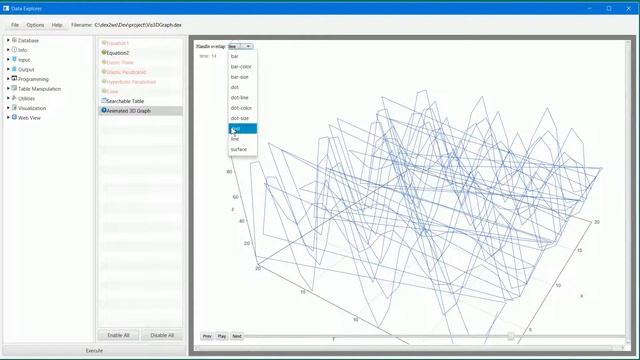 Dex and Graphing in 3D via Vis.js смотреть онлайн