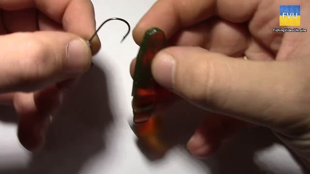 Оснастка силиконовой приманки джиг-головкой. HD смотреть онлайн