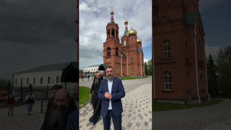 На освящении храма свт. Николая Чудотворца в поселке Красные Баки. Павел Гончаров