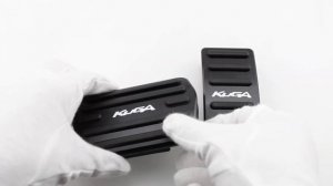 Накладки на педали Ford Kuga (2012-2019) черные 2 шт