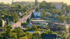 Инжавино с высоты птичьего полета. Вид с «Лысой горы"