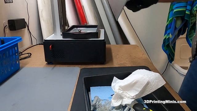 How To Clean 3D Resin Printer Build Plates - How Clean Build Plate Between 3D Resin Prints смотреть онлайн