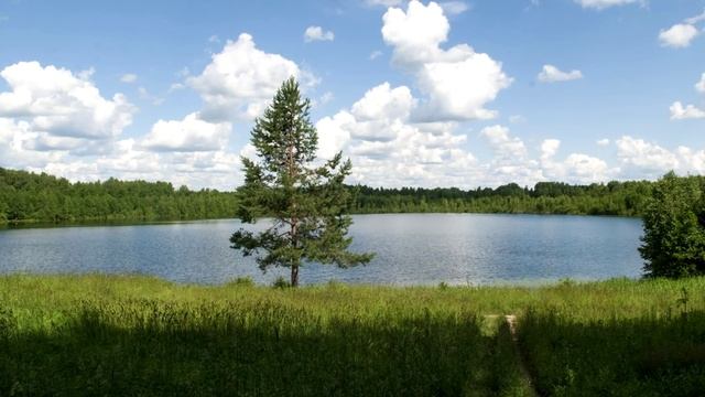 Озеро Светлояр с которым связана легенда г. Китеже  Нижегородск Россия