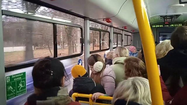 Жодино. Поездка на НОВОМ автобусе МАЗ 203.047 маршрут 2 (ГОС№: АХ 7624-5) смотреть онлайн