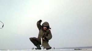 Зимняя рыбалка на судака. Камское устье