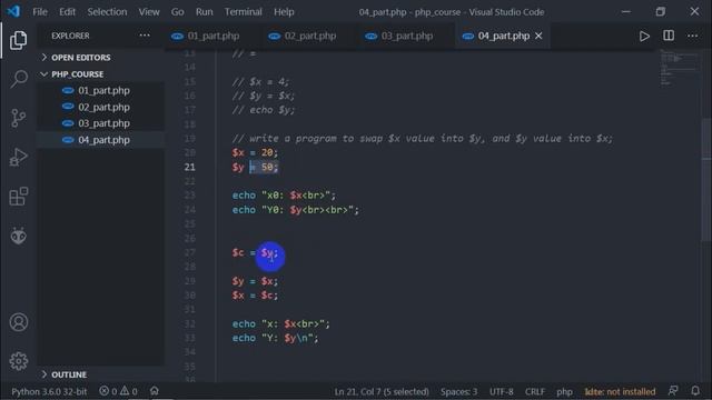 PHP Bangla full Course || Part - 04 || Assignment Operators || developer Rezwan