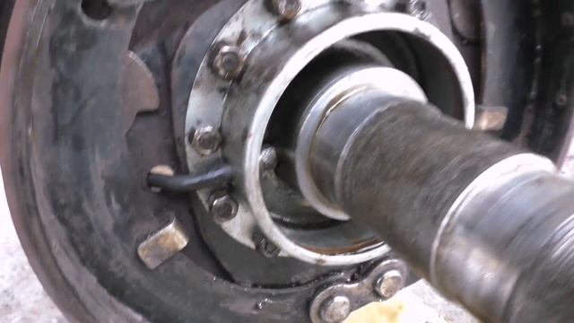 Газ 66. Замена сальников подкачки колёс. смотреть онлайн