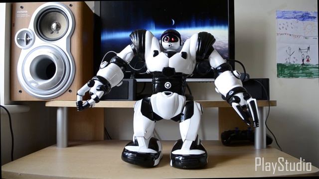 Toy review, RC Robot, Wowwee (Super Robot) Robot Full review video by PlayStudio смотреть онлайн