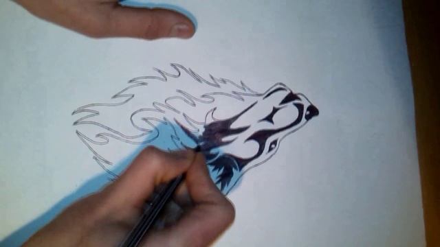 Учимся Рисовать *Speed Art* /Волка [#1] смотреть онлайн