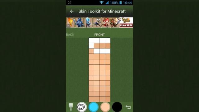 Обзор программы для создания скинов Minecraft PE смотреть онлайн