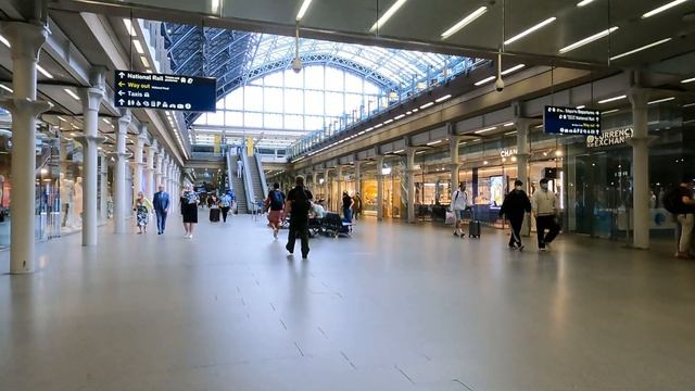 St Pancras International Station, London UK