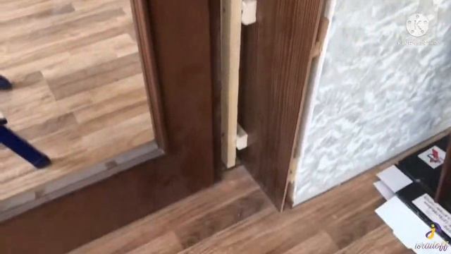 Тройной дверь. Шпонирование двери для кухни смотреть онлайн