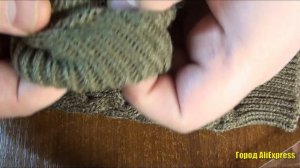 Модные трикотажные зимние вязаные перчатки без пальцев