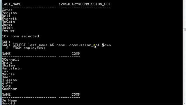 09-Oracle SQL- Writing Basic SQL statements