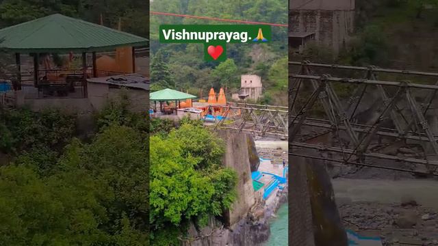 Vishnuprayag Alaknanda Uttarakhand Doli Ganga♥️🙏🔥🛕#shor#video#trending