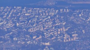 Нижний Новгород и Дзержинск с высоты 11000м