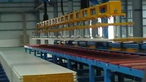 оборудование для производства сэндвич панели с минватой и полиуретанам