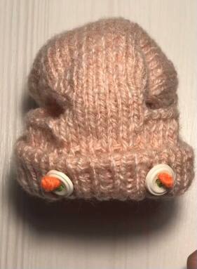 Шапка для собак спицами