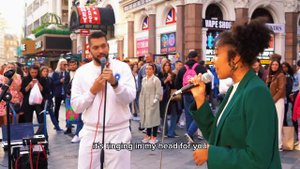 RANDOM French Girl SHOCKS The Crowd With Her Voice | John Legend - All Of Me