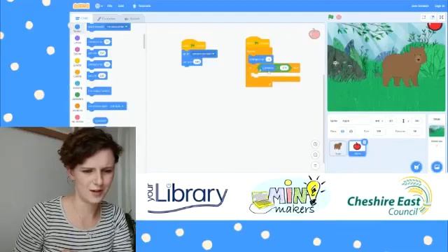 Scratch Coding Catch Game - Mini Makers STEAM Challenge with Cheshire East Libraries смотреть онлайн