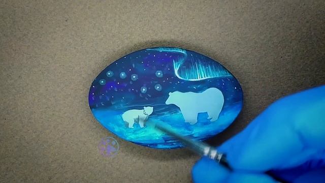 Медведица ✨? (рисунок темперой)