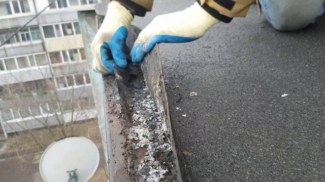 Капремонт кровли без снятия старого. Течет кровля