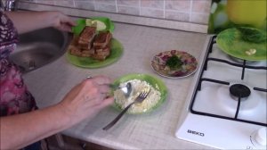 Очень вкусные бутерброды с красной рыбой.