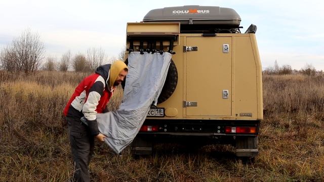 Складной душ для кемпера или автодома смотреть онлайн