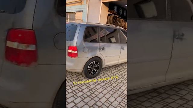 VW Touran обмен дисков R16 на R16   akum_shyna_odessa акум шина Одесса