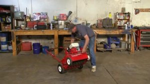 Turning the Classen Turf Rake for Rental Use