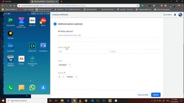 Android Firebase Push Notification Tutorial With Example - In Hindi (2019) | Learn With Vivek смотреть онлайн