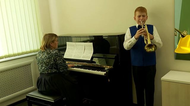 Кусеткин Николай 1кл. Й.Брамс "Колыбельная " смотреть онлайн