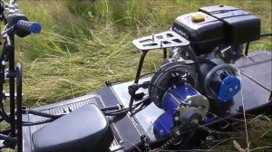 Новый мотобуксировщик Лидер 4