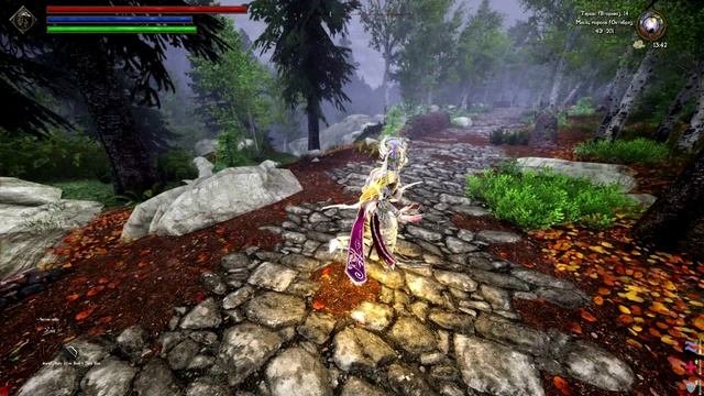 Skyrim самая быстрая лучница , бегом по тамриэлю