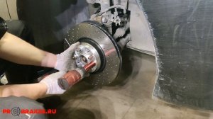 Toyota camry V70 красные Brembo