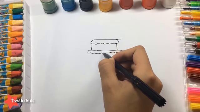 Как рисовать детские аксессуары и макияж для девочек и раскраски для детей Learn Drawing смотреть онлайн