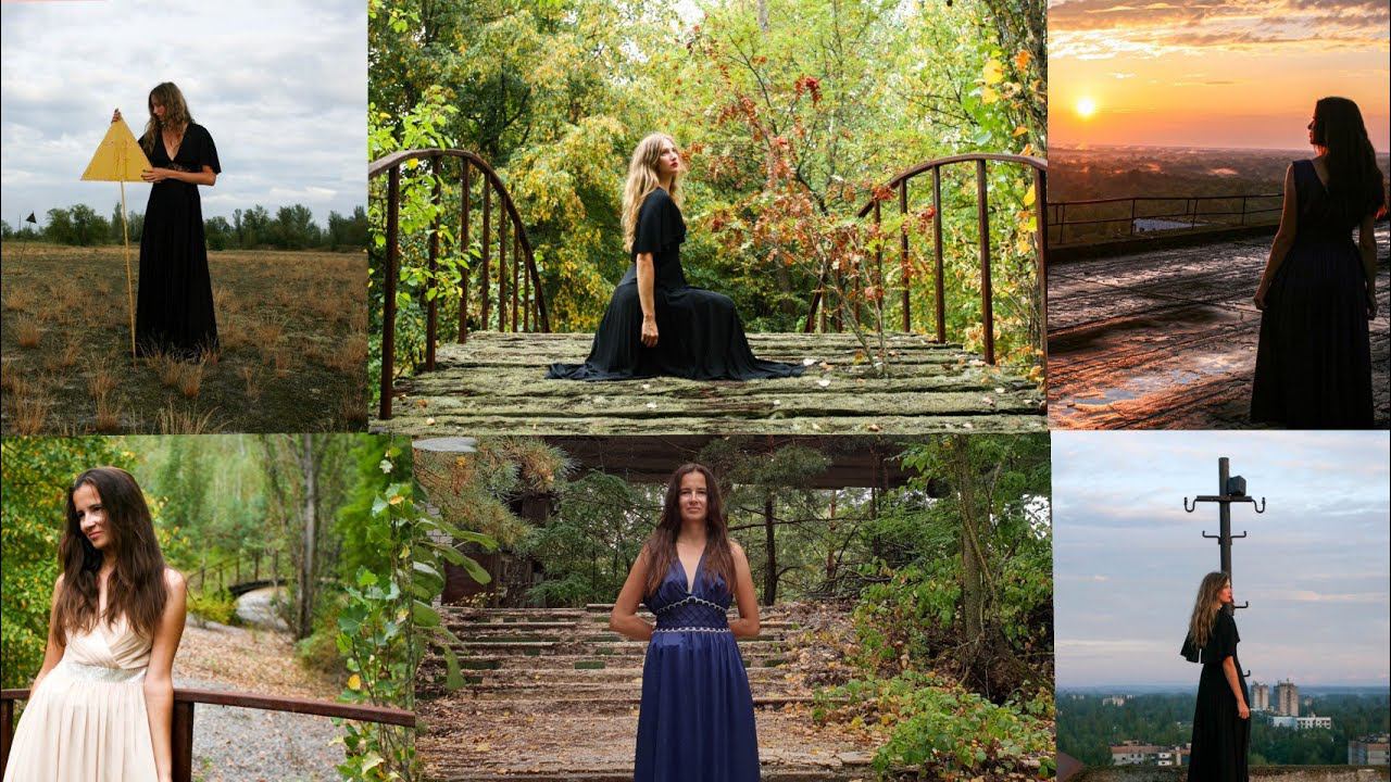 Часть 15. Фотосессия в Припяти. Девчонки в ЧЗО. Поход в Припять 2020. Hike to Pripyat 2020 смотреть онлайн