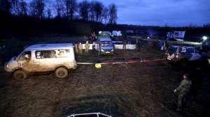 Перетягивание каната между ГАЗ Соболь 4x4 и УАЗ Патриот