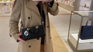 PARIS DIOR LUXURY SHOPPING VLOG - Faubourg Saint Honoré Dior Trying on Dior Bags & Shoes + Jewelry
