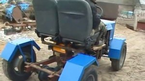 самодельный минитрактор