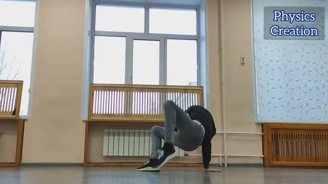 Футворк через тартл фриз (Footwork on turtle freeze) - Tutorial / Обучение / Break Dance.