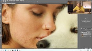 3.Ретушь кожи. Урок по Фотошопу от Кирилла Сакрюкина