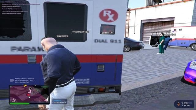 жесткое тулево мочан против толпы / гта5рп