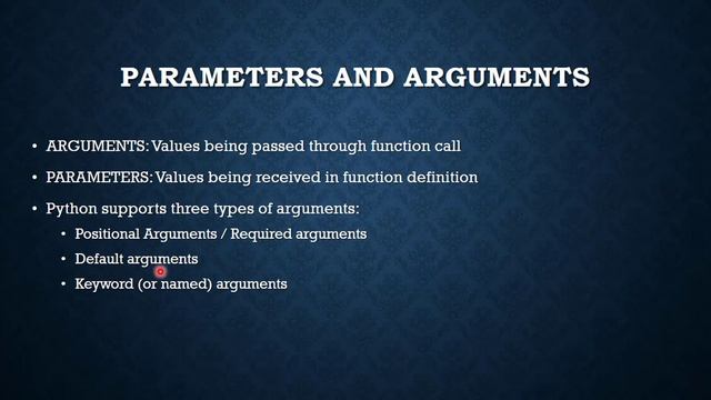 Working With Functions | Episode 7 | Positional Arguments and Default Arguments
