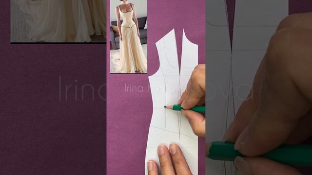 Моделирование платья с корсетом. Выкройка платья. Музыка: All Yours All MineМузыкант: Young Ginseng смотреть онлайн