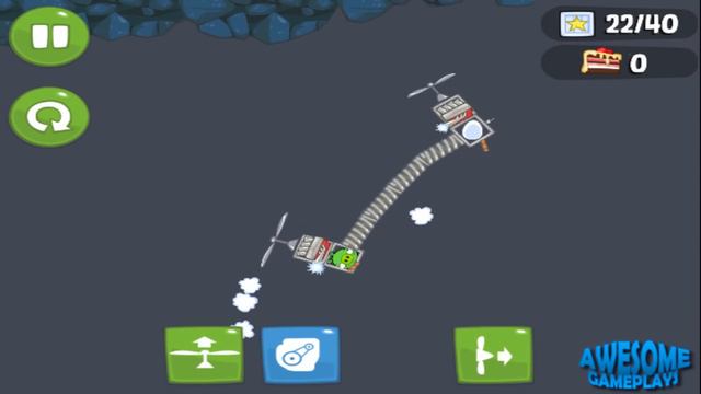 HELICOPTER-CAR! - Bad Piggies смотреть онлайн