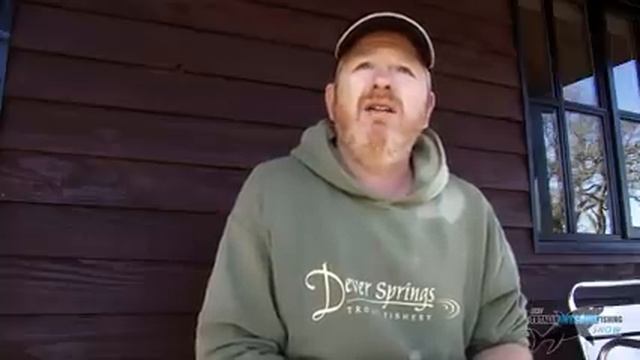 HUGE BROWN TROUT!! - Dever Springs | TAFishing Show смотреть онлайн