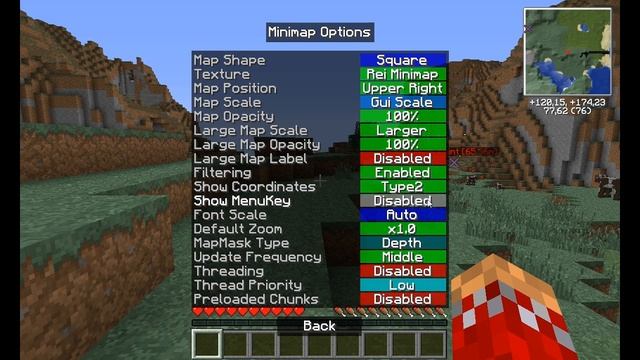 Minecraft - Обзор модов #4 - Rei Minimap смотреть онлайн