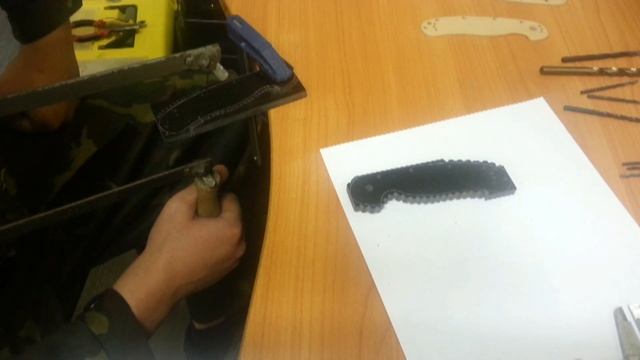 Плашки из G10 для Ontario Rat 1 (Заготовки) смотреть онлайн